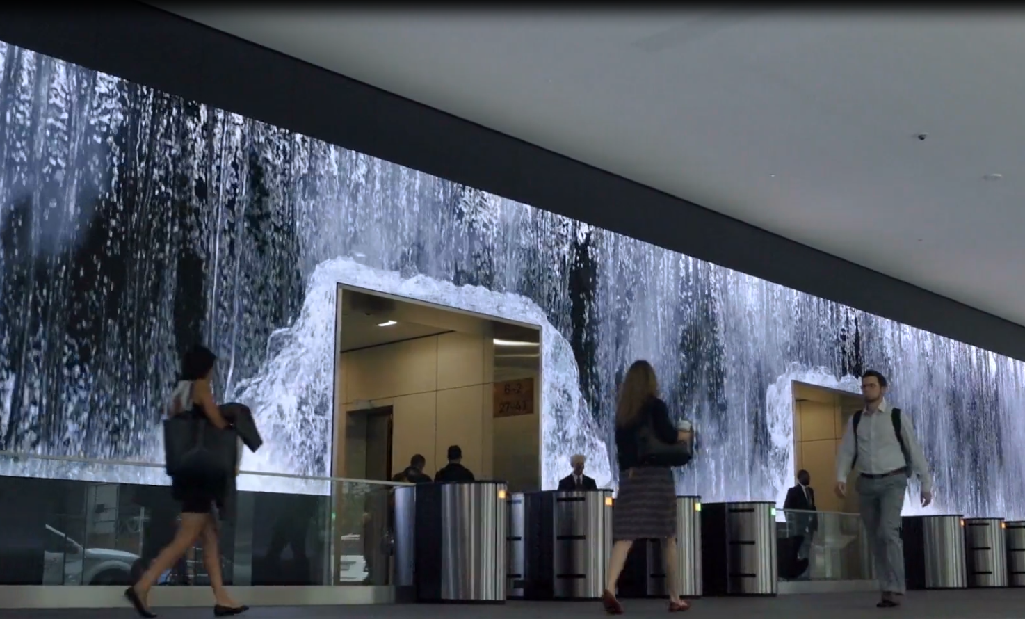 Salesforce Video Wall